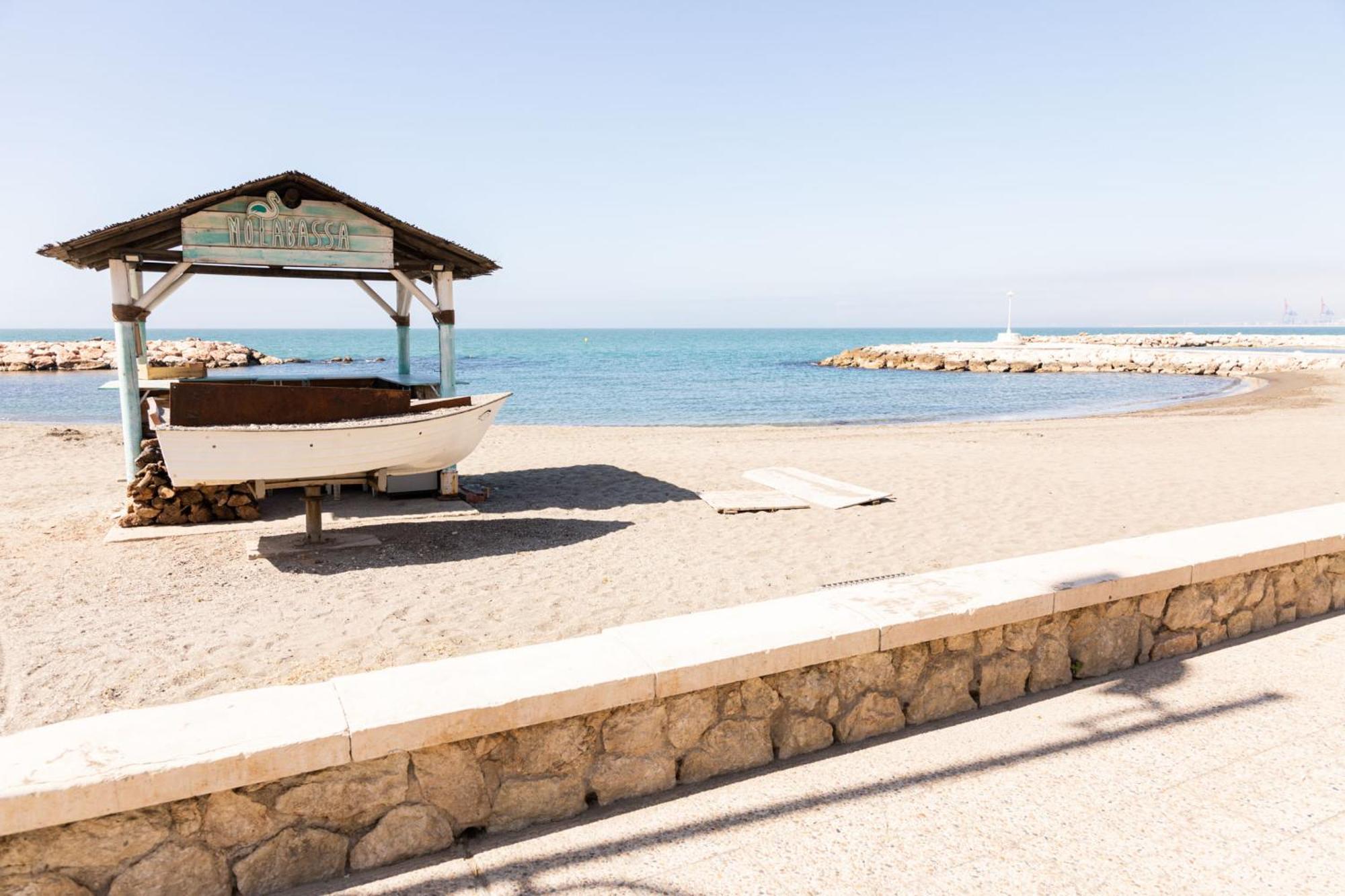 Premium Malaga Beach With Terrace Exterior photo